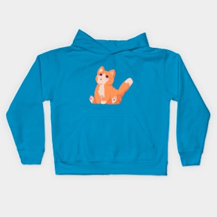 Blepy Kitten Kids Hoodie